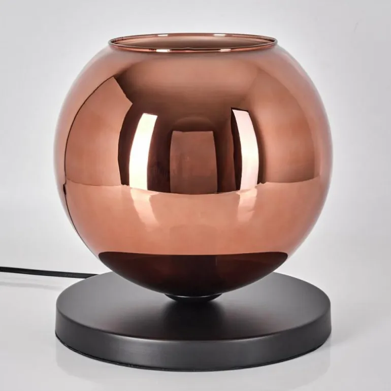 Koyoto Lampe à poser 25 cm Noir, 1 lumière