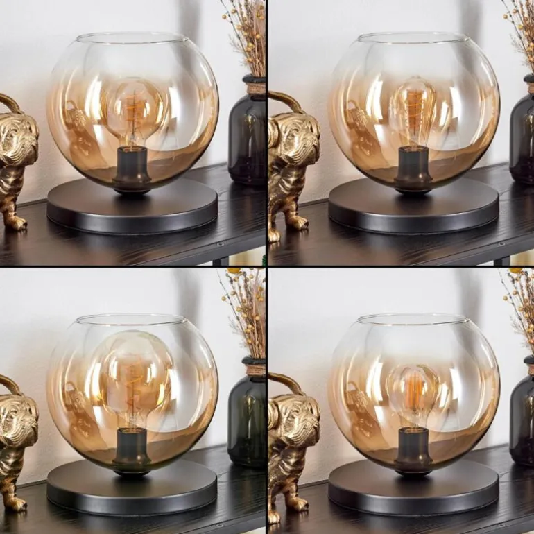 Koyoto Lampe à poser Ambre, Clair, 1 lumière