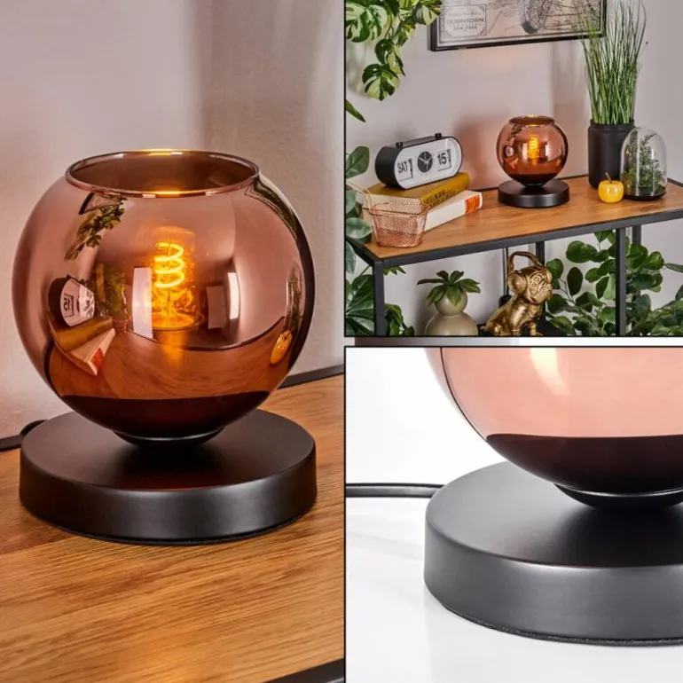 Koyoto Lampe à poser Noir, 1 lumière