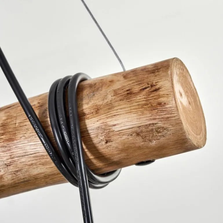 Koyoto Suspension, Boule lumineuse, Suspension Écru, Noir, 5 lumières