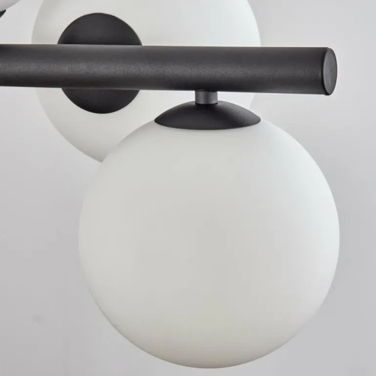 Koyoto Suspension, Boule lumineuse, Suspension Blanc, 8 lumières