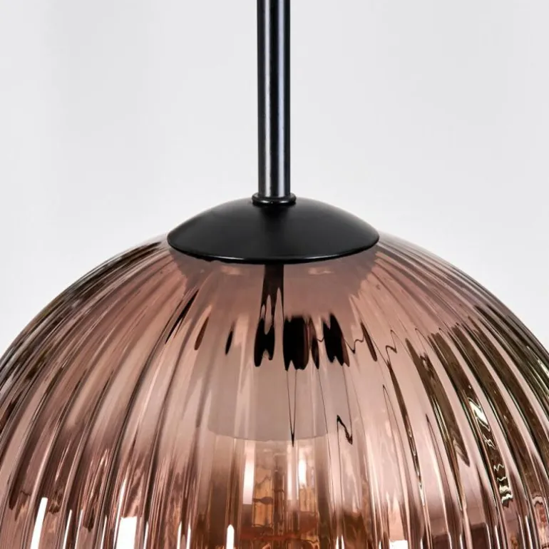Koyoto Suspension Noir, 3 lumières