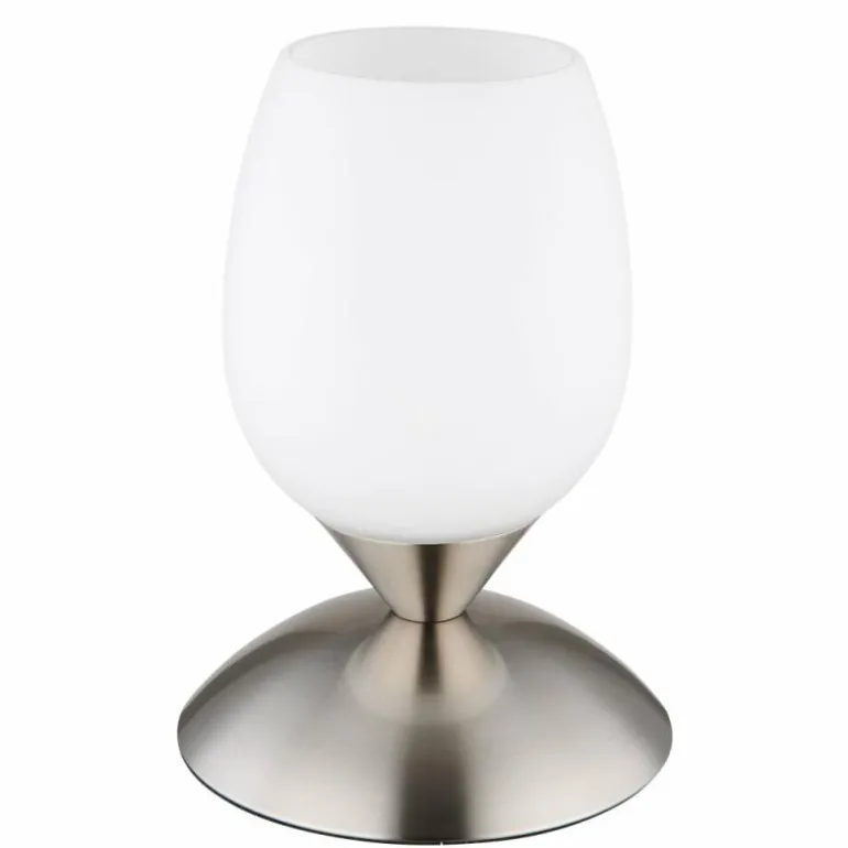 Kuwaita Lampe à poser Luminaires Globo Lighting Nickel mat, 1 lumière