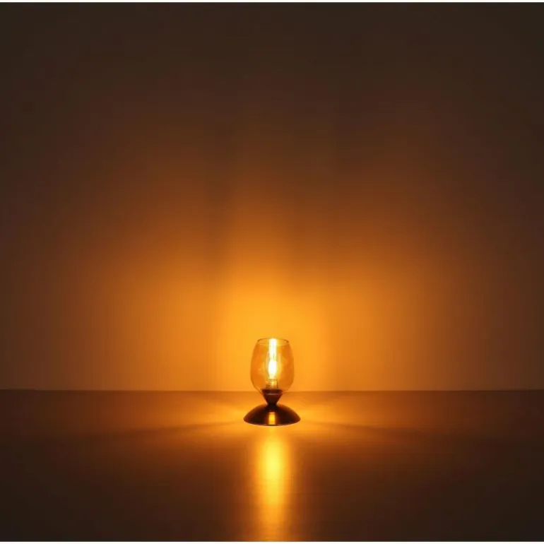 Kuwaita Lampe à poser Luminaires Globo Lighting Nickel mat, 1 lumière