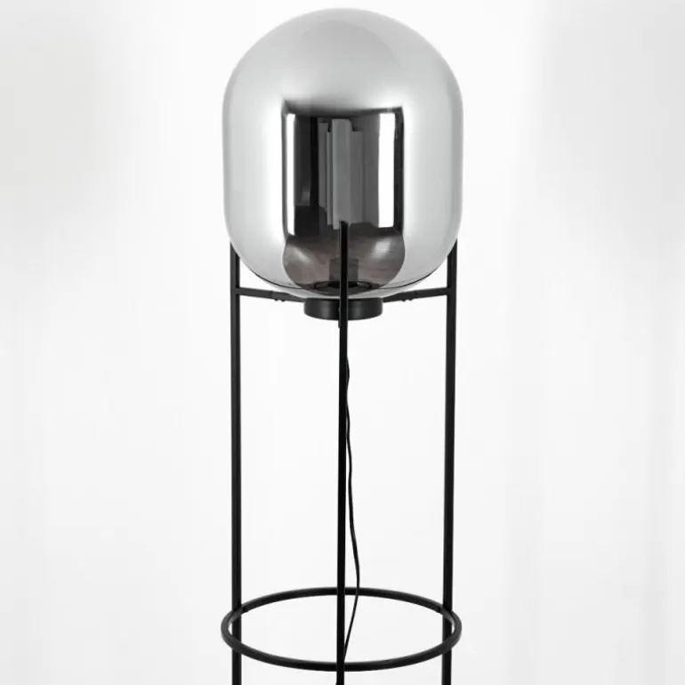 Lampadaire Arieux Noir, 1 lumière