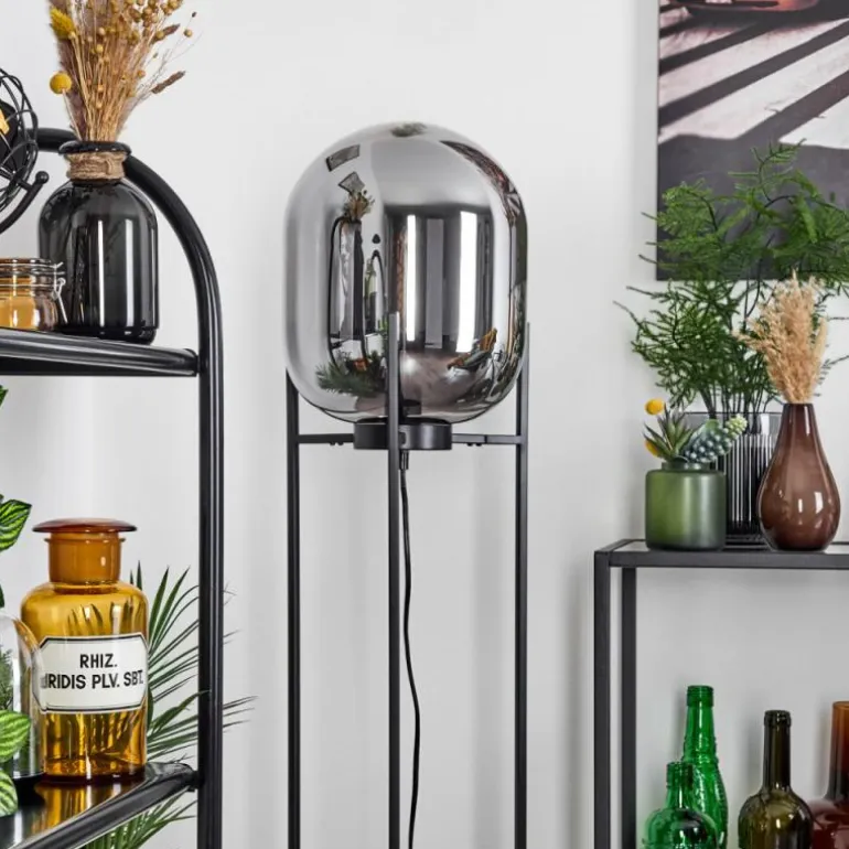 Lampadaire Arieux Noir, 1 lumière