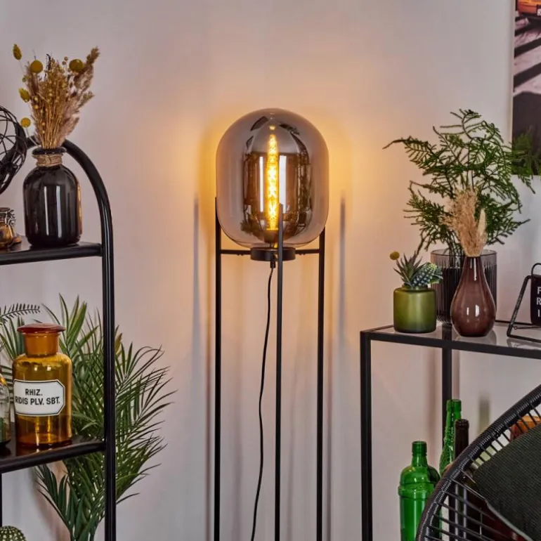 Lampadaire Arieux Noir, 1 lumière