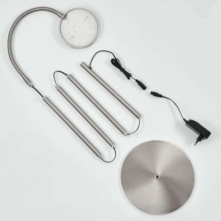 Lampadaire Haltia LED Nickel mat, 1 lumière