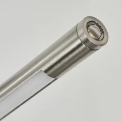 Lampadaire Reuland LED Nickel mat, 1 lumière