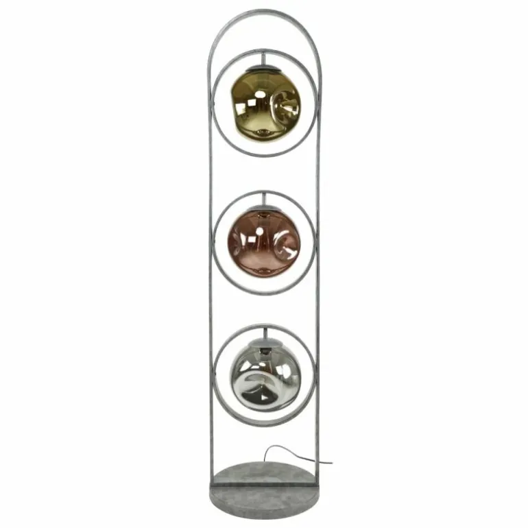 Lampadaire Stellar Anthracite, 3 lumières