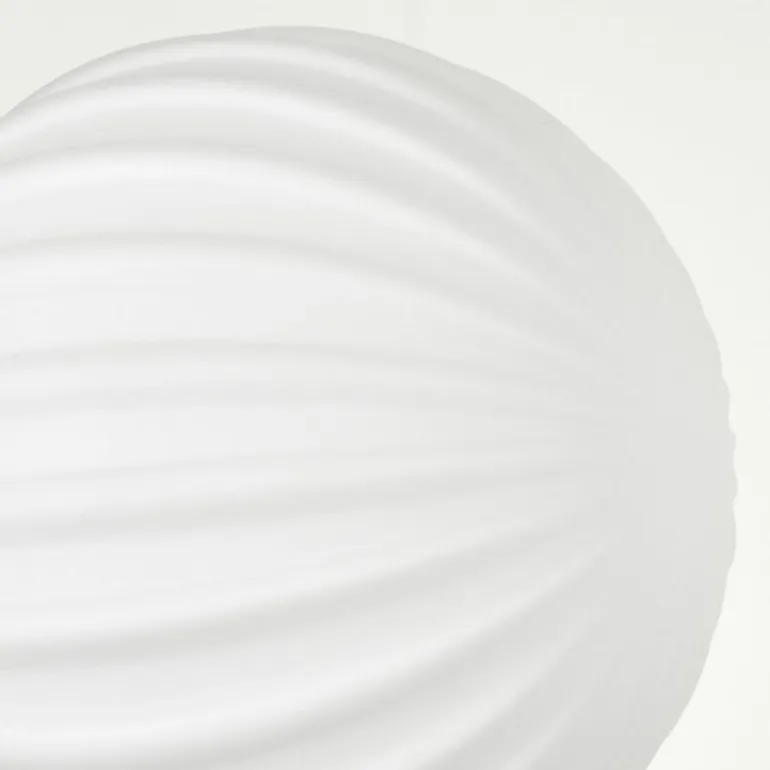 Lampadaire - Verre 10 cm, 12 cm Remaisnil Blanc, 3 lumières