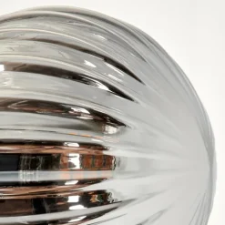 Lampadaire - Verre 10 cm, 12 cm Remaisnil Ambre, Fumé, 3 lumières