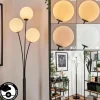 Lampadaire - Verre 15 cm Bernado Blanc, 3 lumières