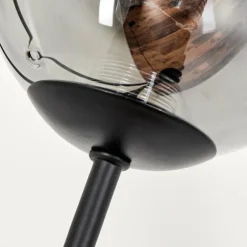 Lampadaire - Verre 10 cm Bernado Clair, Fumé, 6 lumières