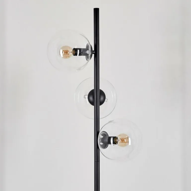 Lampadaire - Verre 15 cm Gastor Clair, 3 lumières