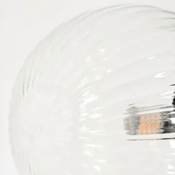 Lampadaire - Verre 15 cm Remaisnil Clair, 3 lumières
