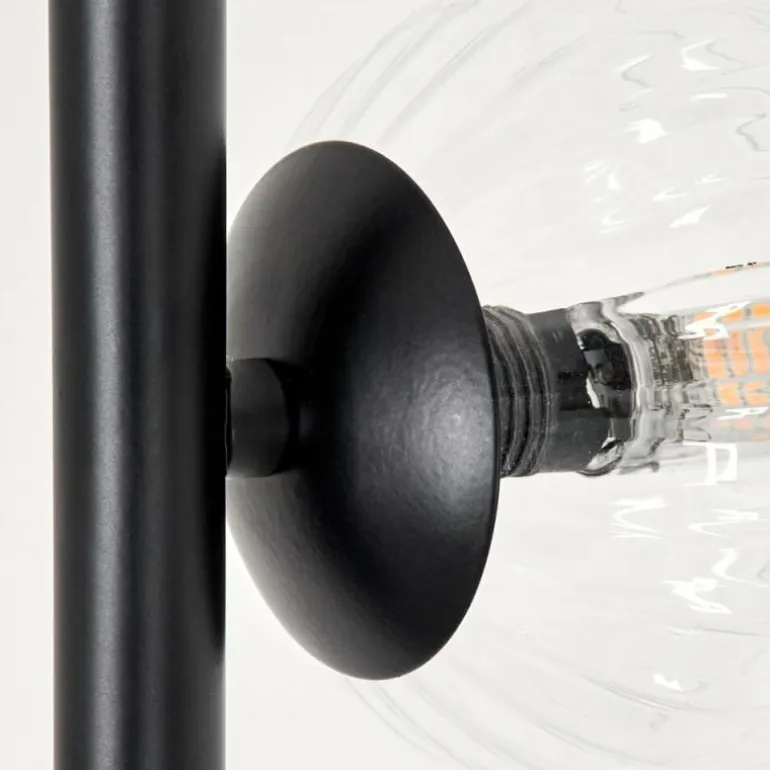 Lampadaire - Verre 10 cm Remaisnil Clair, 5 lumières