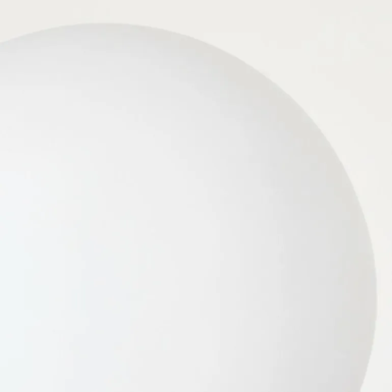 Lampadaire - Verre 12 cm Remaisnil Blanc, 6 lumières