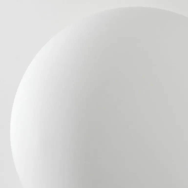 Lampadaire - Verre 15 cm Remaisnil Blanc, 6 lumières