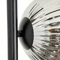 Lampadaire - Verre 12 cm Remaisnil Ambre, Clair, Fumé, 5 lumières