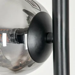 Lampadaire - Verre Remaisnil Noir, 3 lumières