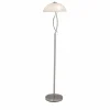 Lampadaire Brilliant Boston Blanc, 2 lumières