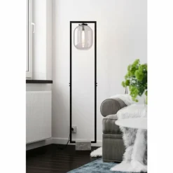 Lampadaire By Rydens Dixton Noir, 1 lumière
