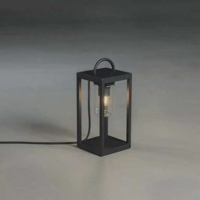 Lampadaire d'extérieur Konstsmide Bologna Noir, 1 lumière