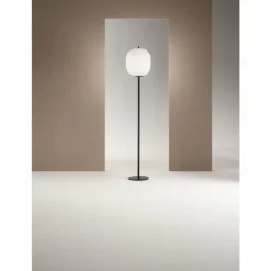 Lampadaire Fabas Luce Domizia Noir, 1 lumière