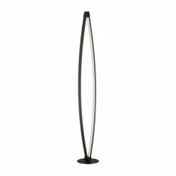 Lampadaire Fischer & Honsel Fenga LED Noir, 1 lumière