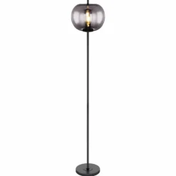 Lampadaire Globo BLACKY Noir, 1 lumière