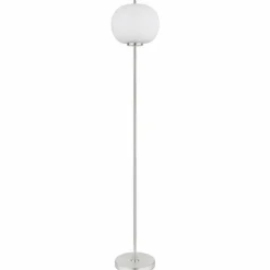 Lampadaire Globo BLACKY Nickel mat, 1 lumière