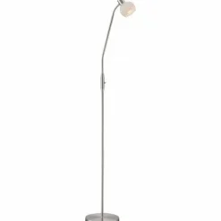 Lampadaire Globo ELLIOTT Nickel mat, 1 lumière
