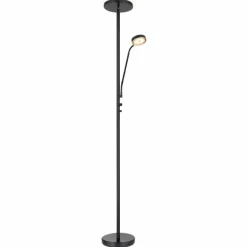 Lampadaire Globo ERNST LED Noir, 1 lumière