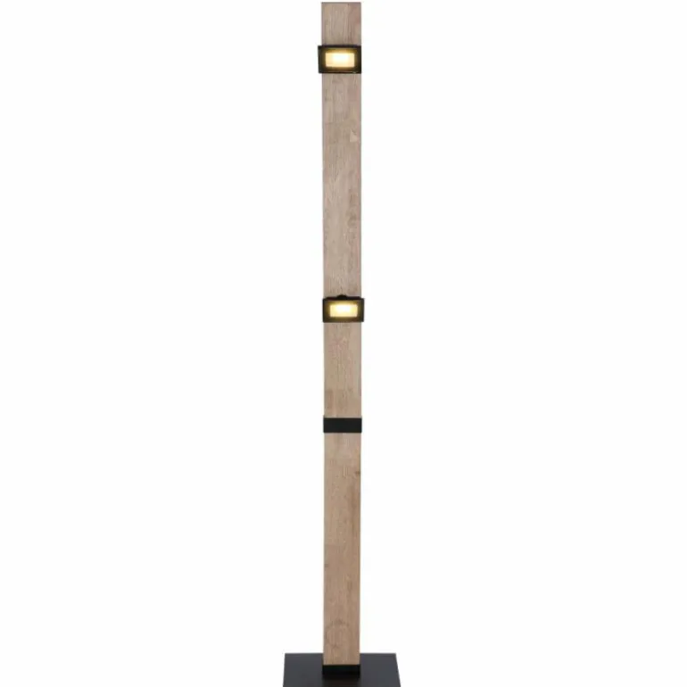 Lampadaire Globo JOYA LED Noir, 4 lumières