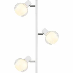 Lampadaire Globo TOKKI Blanc, 3 lumières
