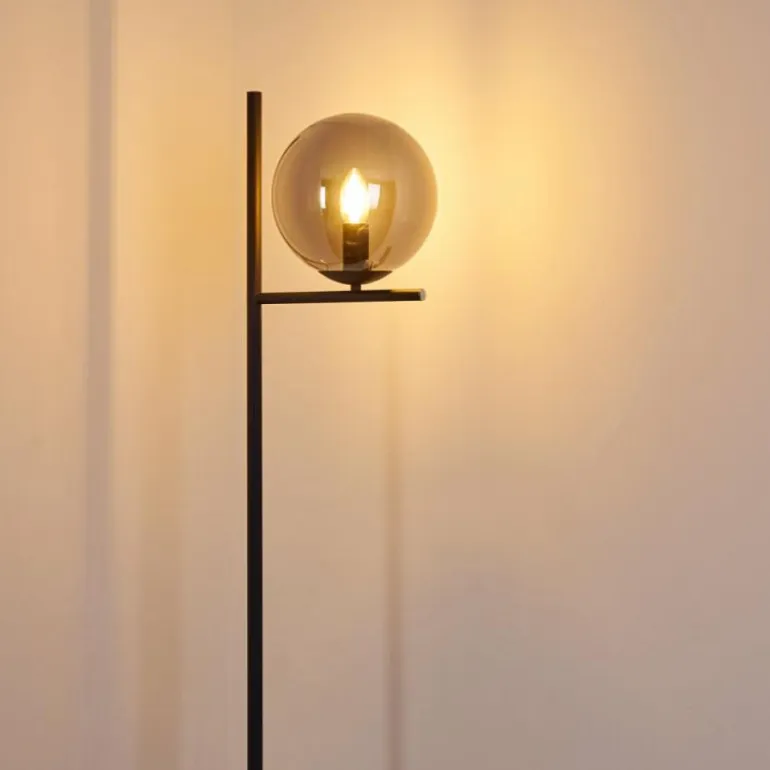 Lampadaire Hogatza Noir, 1 lumière