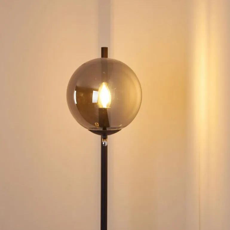 Lampadaire Hogatza Noir, 1 lumière
