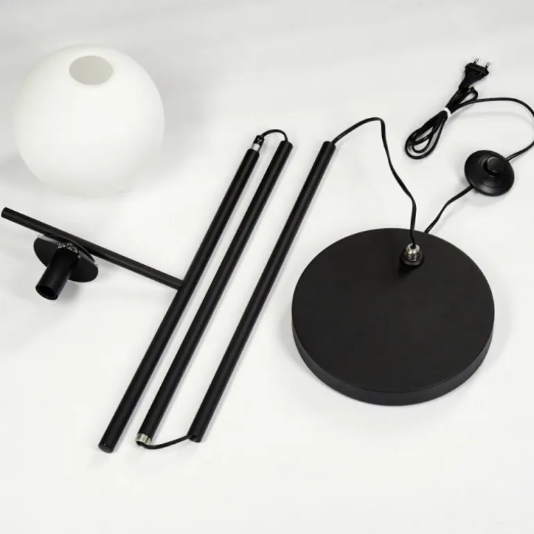 Lampadaire Hogatza Noir, 1 lumière