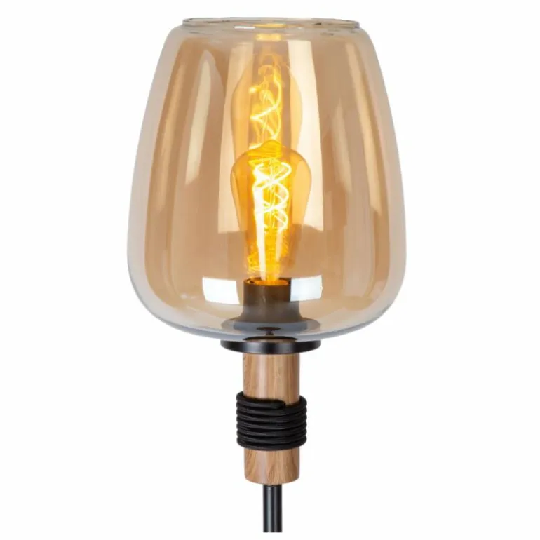 Lampadaire Lucide ILONA Noir, 1 lumière