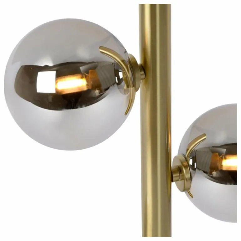 Lampadaire Lucide TYCHO Or, 4 lumières