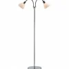 Lampadaire Nordlux RAY Chrome, 2 lumières