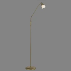 Lampadaire Paul Neuhaus PINO LED Vieux laiton, 1 lumière