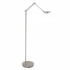 Lampadaire Steinhauer Soleil LED Acier brossé, 1 lumière