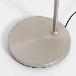 Lampadaire Steinhauer Turound LED Acier brossé, 1 lumière