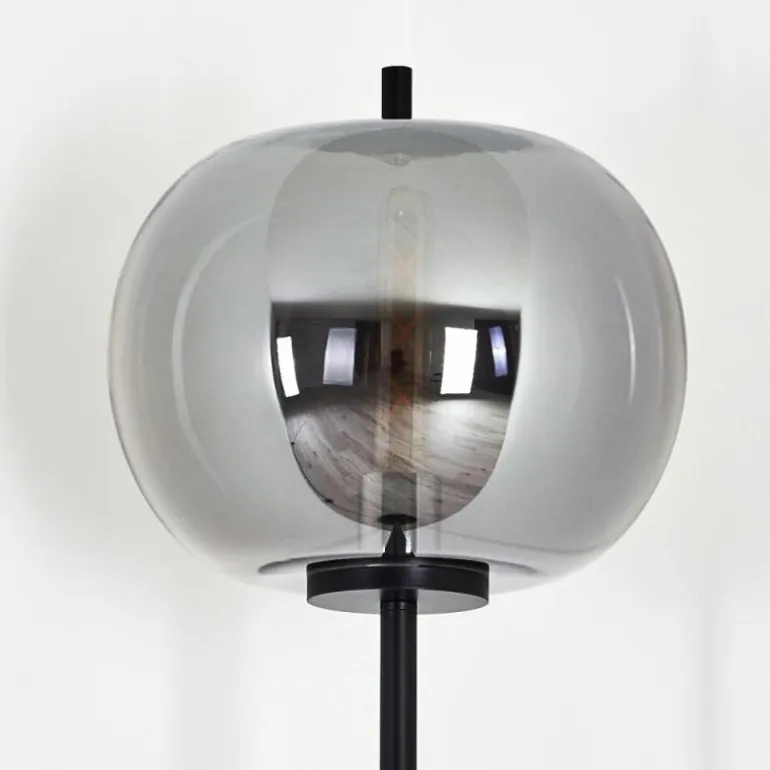 Lampadaire Verbania Noir, 1 lumière
