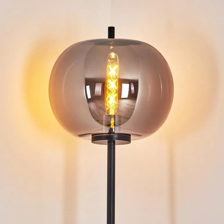 Lampadaire Verbania Noir, 1 lumière