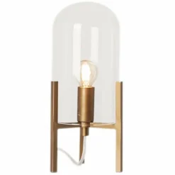 Lampe à poser By Rydens Smokey Or, 1 lumière