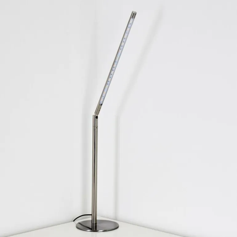 Lampe à poser Deje LED Nickel mat, 1 lumière