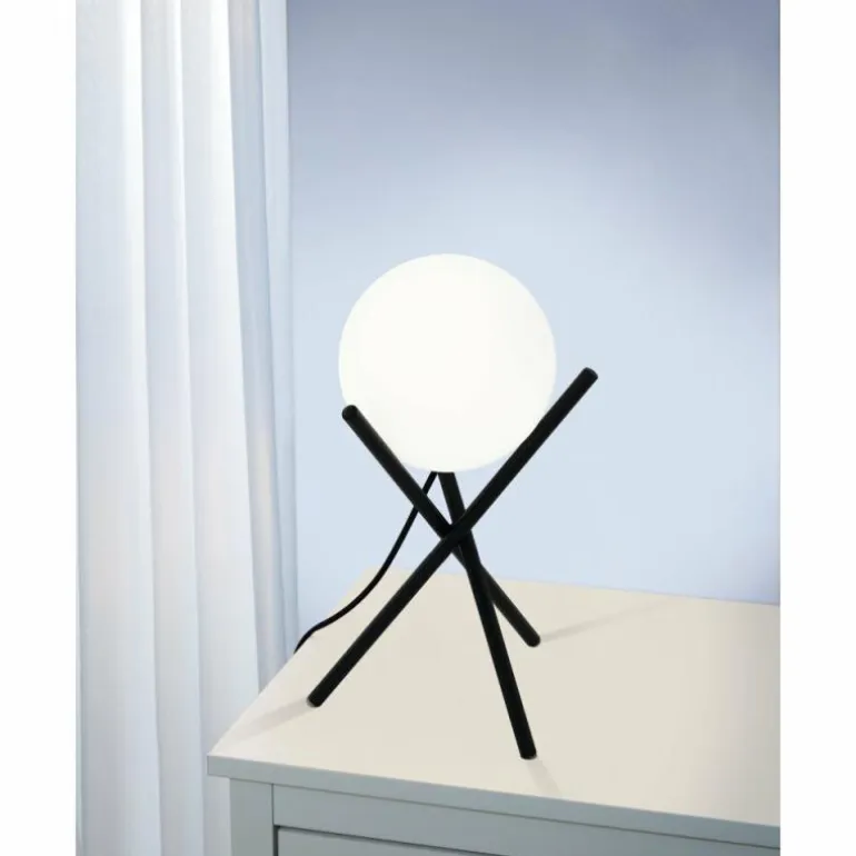 Lampe à poser Eglo CASTELLATO Noir, 1 lumière